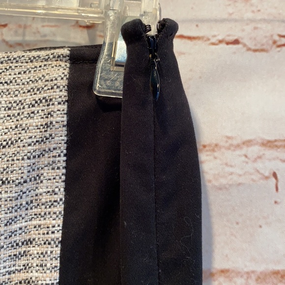 DKNYC career pencil skirt color block side zipper - Picture 4 of 8